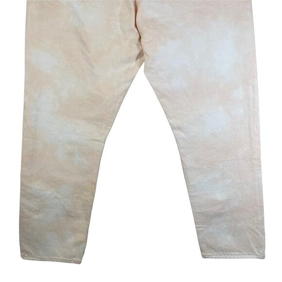 NWT Levi's Premium Women's Wedgie Straight Button Fly Jeans Peach Size 31x28 New - Picture 4 of 12